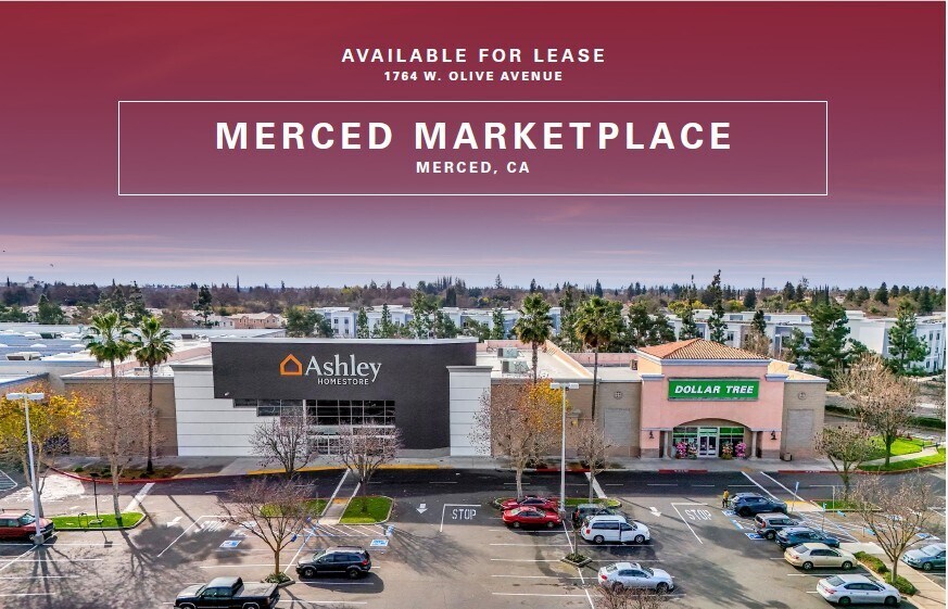 Primary Photo Of 1764-1778 W Olive Ave, Merced General Retail For Lease