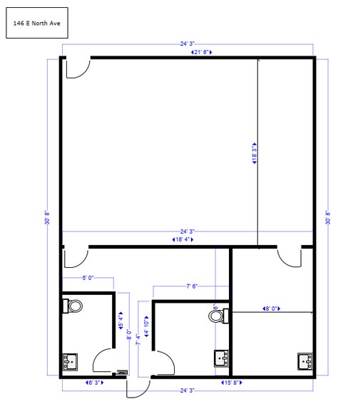 More Photos Of 146-162 E North Ave, Northlake Unknown For Lease