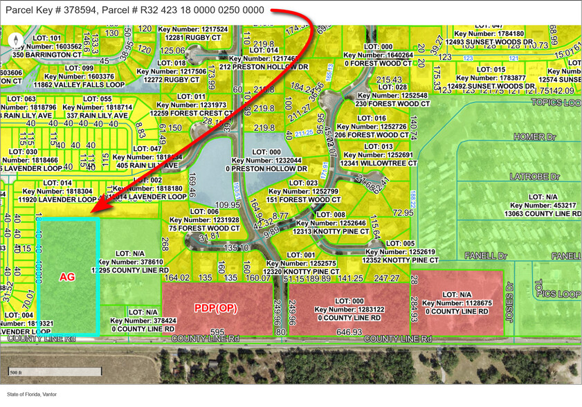 More Photos Of 12163 County Line Rd, Spring Hill Land For Sale