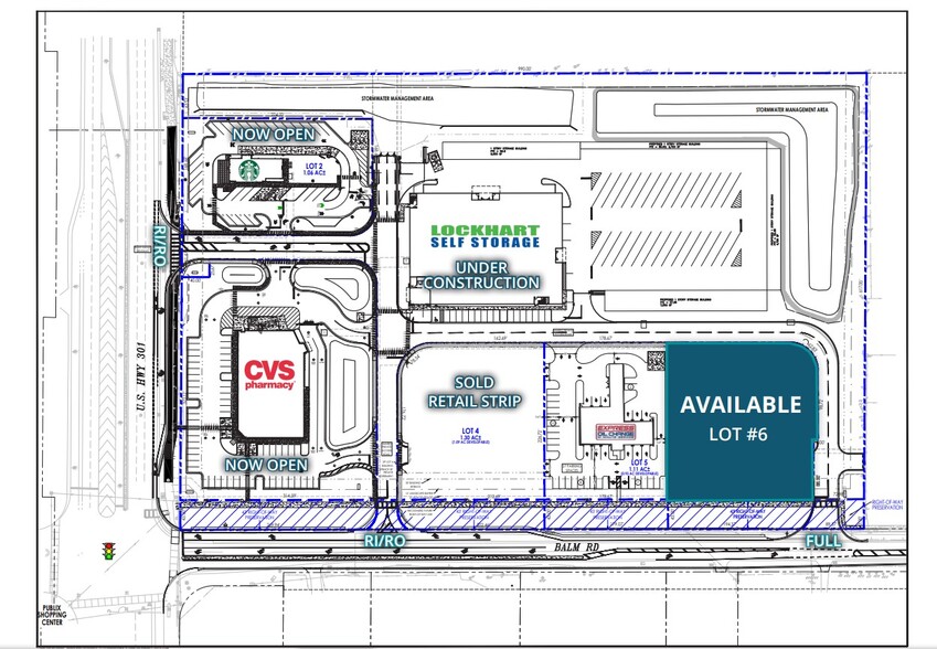 Primary Photo Of US 301 & Balm Rd, Wimauma Land For Sale