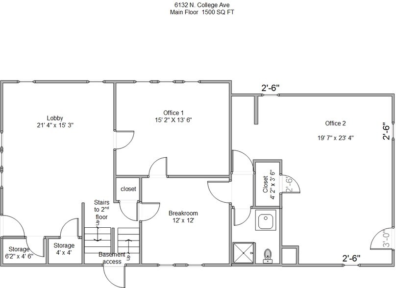 More Photos Of 6132 N College Ave, Indianapolis Office For Lease