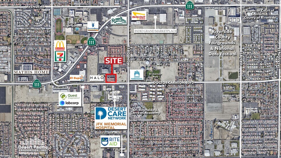 More Photos Of 81880 Dr Carreon Blvd, Indio Medical For Lease