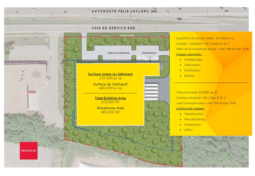 More Photos Of Hwy Trans-Canada, Baie-d'Urfé Land For Sale