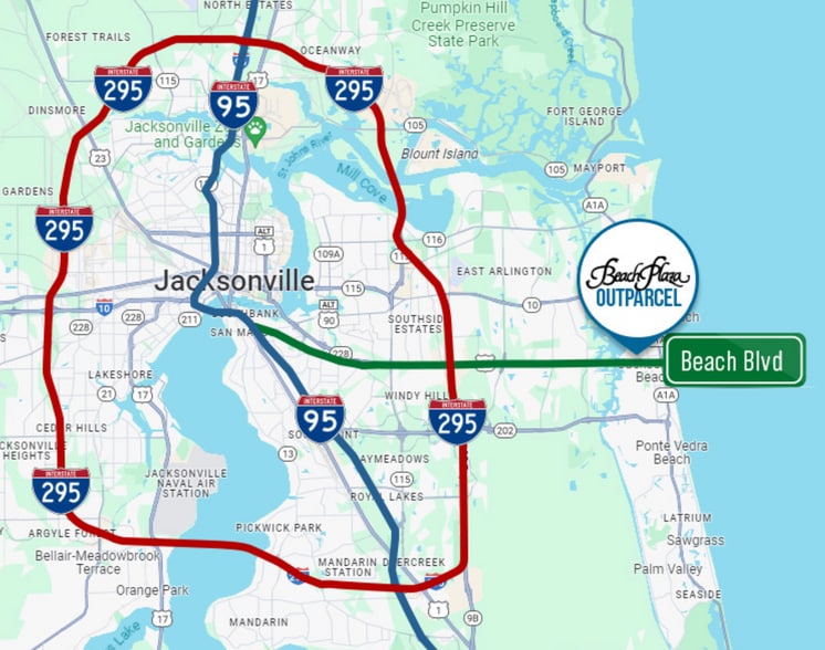 More Photos Of 1198 Beach Blvd, Jacksonville Beach Restaurant For Lease