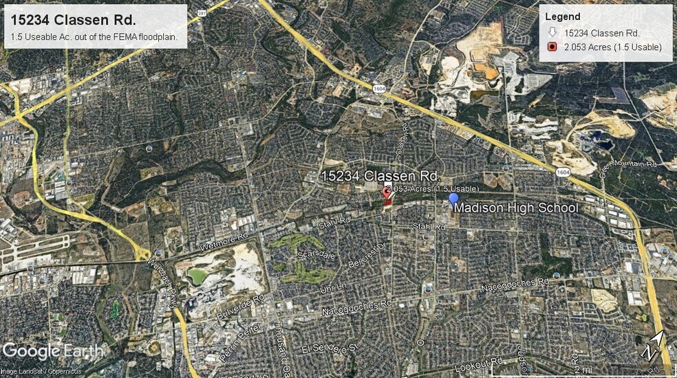 Primary Photo Of 15234 Classen rd, San Antonio Land For Sale