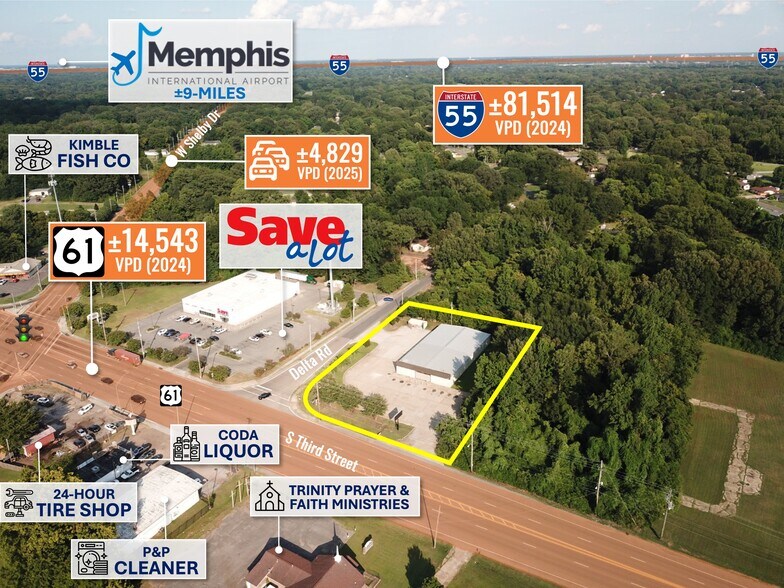 More Photos Of 4712 S 3rd St, Memphis Freestanding For Sale