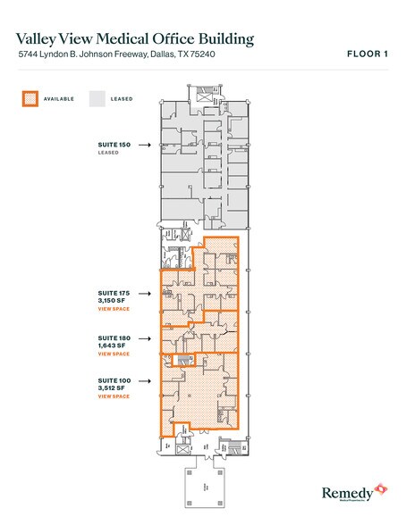 More Photos Of 5744 Lyndon B Johnson Fwy, Dallas Medical For Lease