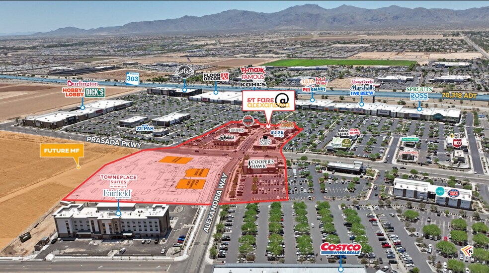 Primary Photo Of Prasada Pkwy & Alexandria Way, Surprise General Retail For Lease