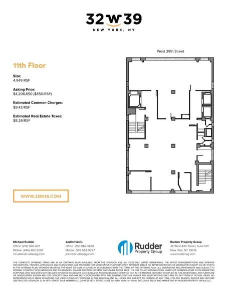 More Photos Of 32 W 39th St, New York Loft Creative Space For Sale