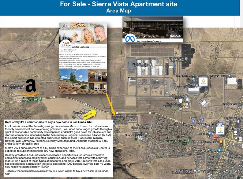 More Photos Of Highway 6 @ Emily Ave, Los Lunas Land For Sale
