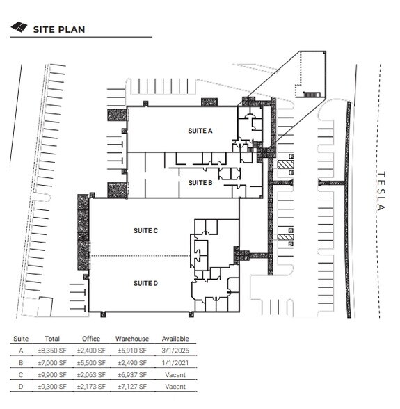 More Photos Of 40 Tesla, Irvine Manufacturing For Lease