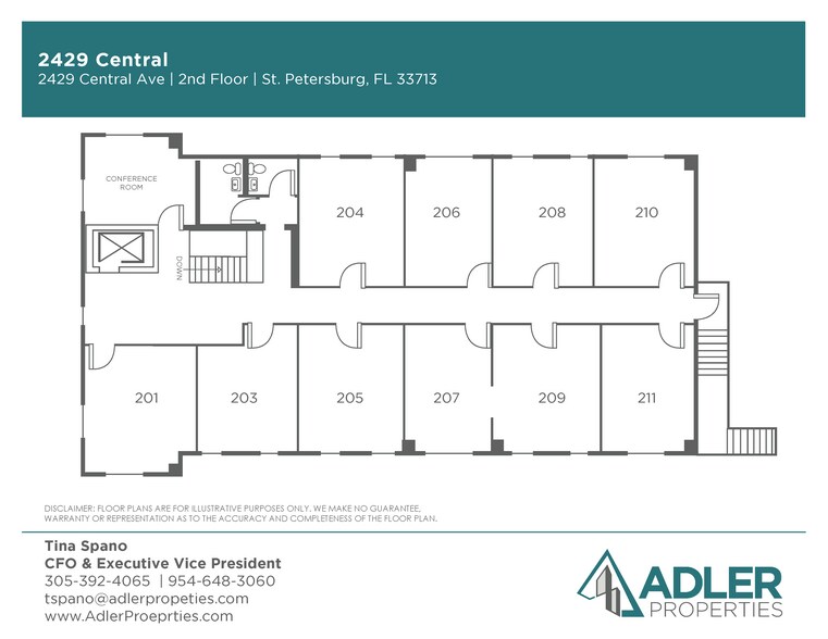 More Photos Of 2429 Central Ave, Saint Petersburg Storefront Retail Office For Lease