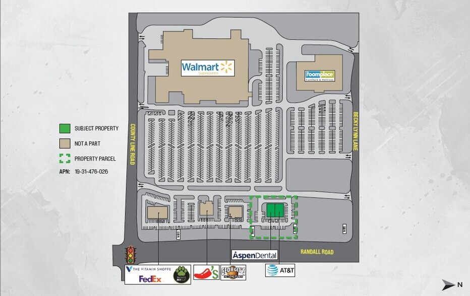 More Photos Of 1454-1462 S Randall Rd, Algonquin General Retail For Sale