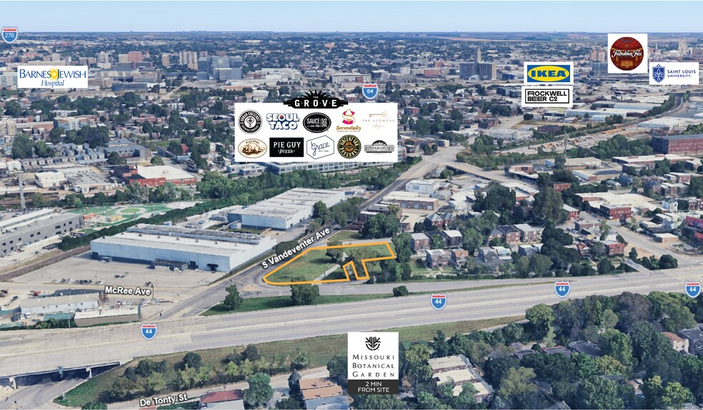 Primary Photo Of 1600 S Vandeventer Ave, Saint Louis Land For Sale