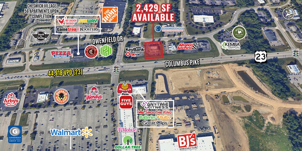 Primary Photo Of 8591-8595 Owenfield Rd, Powell Freestanding For Lease