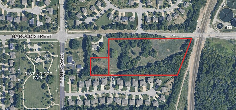 Primary Photo Of Harold Street @ Iowa Street, Olathe Land For Sale