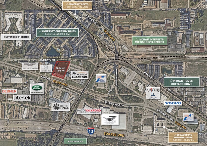 More Photos Of 6950 Old Katy Rd, Houston Land For Sale