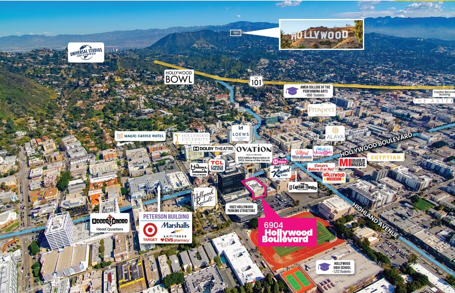 More Photos Of 6904-6912 Hollywood Blvd, Los Angeles Office For Lease