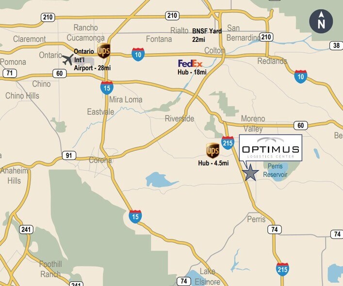 More Photos Of 4150-4160 Patterson Ave, Perris Distribution For Lease