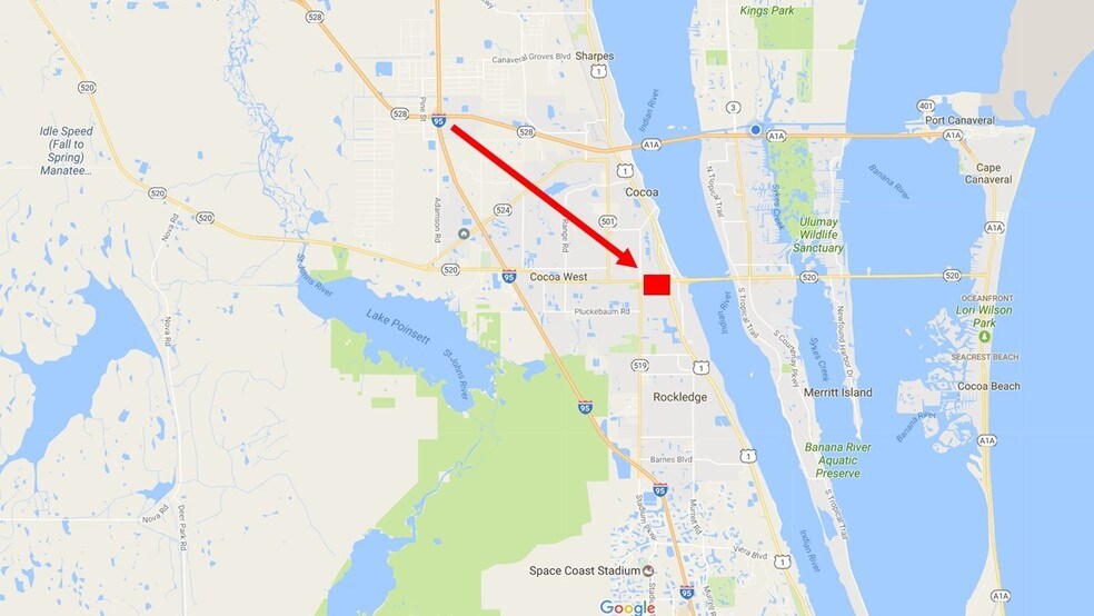 More Photos Of 585 W King St, Cocoa Land For Sale
