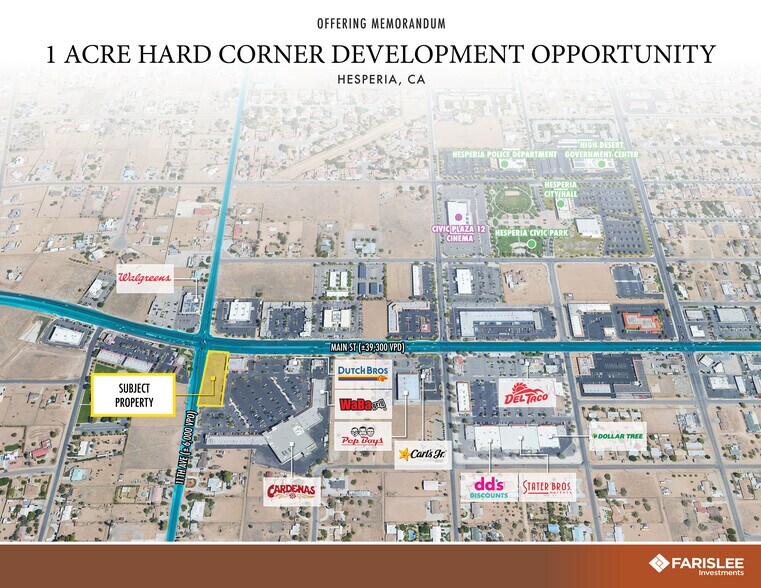 Primary Photo Of Main Street, Hesperia Land For Sale