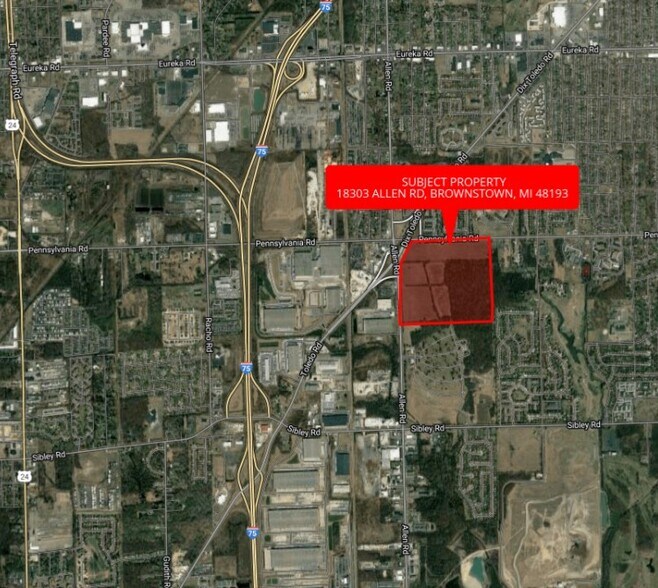 Primary Photo Of 18303 Allen Rd, Brownstown Land For Sale