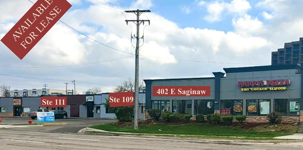 Primary Photo Of 400-420 E Saginaw St, Lansing Storefront Retail Office For Lease