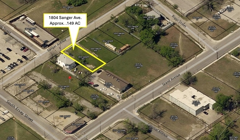 Primary Photo Of 1804 Sanger Ave, Dallas Land For Sale