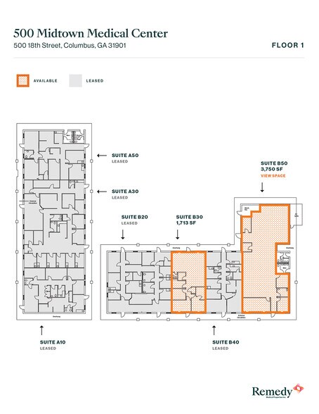 More Photos Of 500 18th St, Columbus Medical For Lease