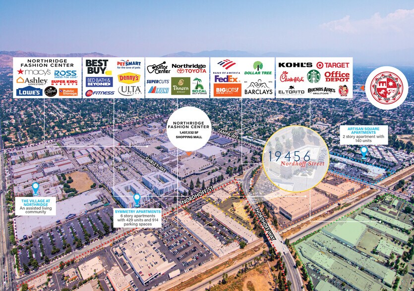 More Photos Of 19456 Nordhoff St, Northridge Storefront Retail Office For Sale