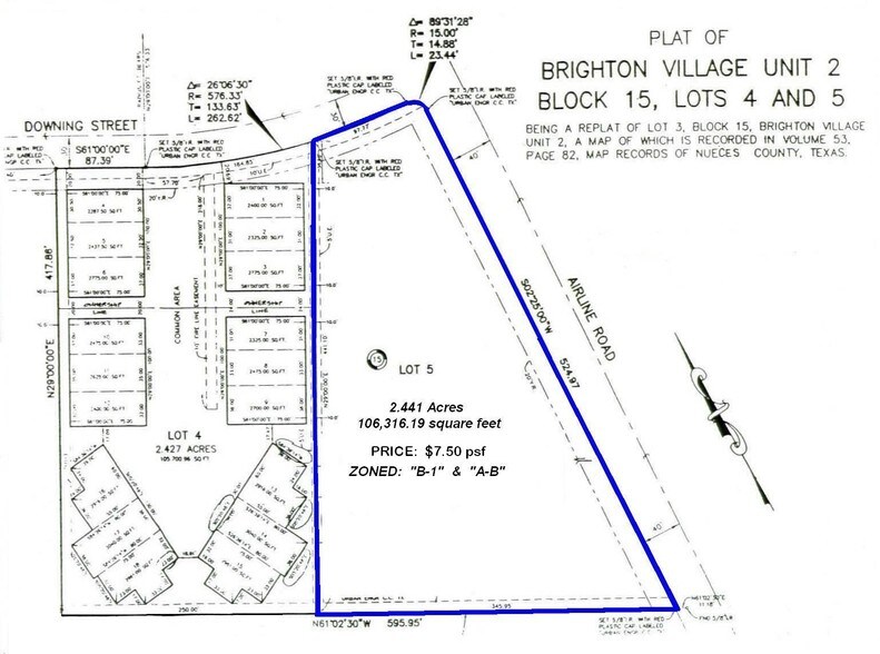 More Photos Of 6657 Downing St, Corpus Christi Land For Sale