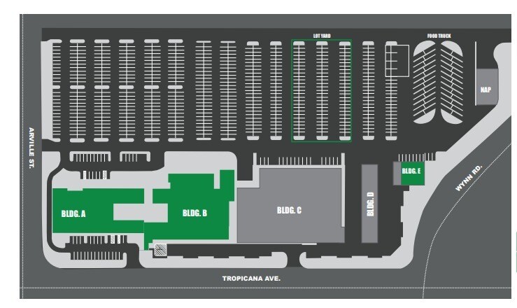 Primary Photo Of 4300 W Tropicana Ave, Las Vegas Land For Lease