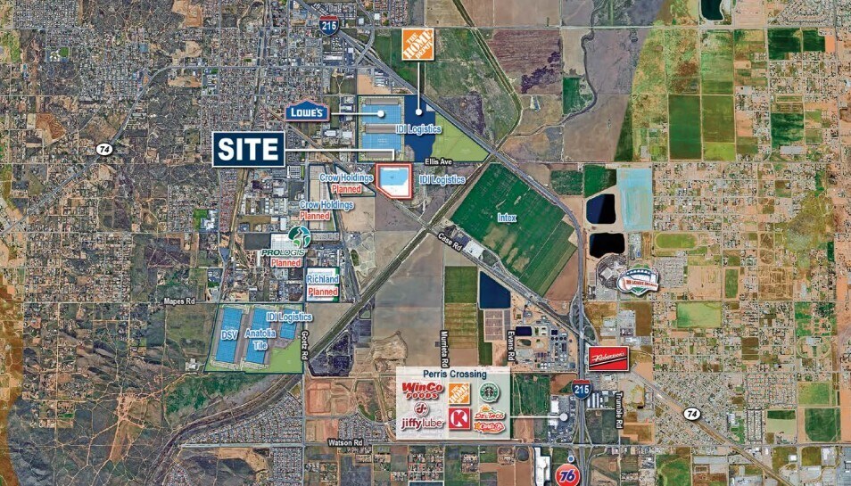 More Photos Of 409 E Ellis Ave, Perris Distribution For Lease