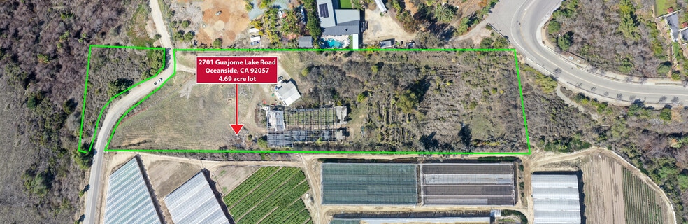 More Photos Of 2701 Guajome Lake Rd, Oceanside Land For Sale