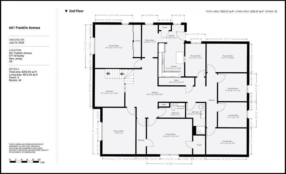 More Photos Of 661 Franklin Ave, Nutley Office Residential For Sale
