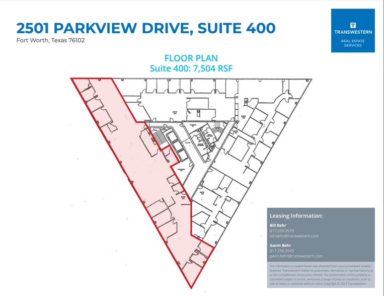 More Photos Of 2501 Parkview Dr, Fort Worth Office For Lease