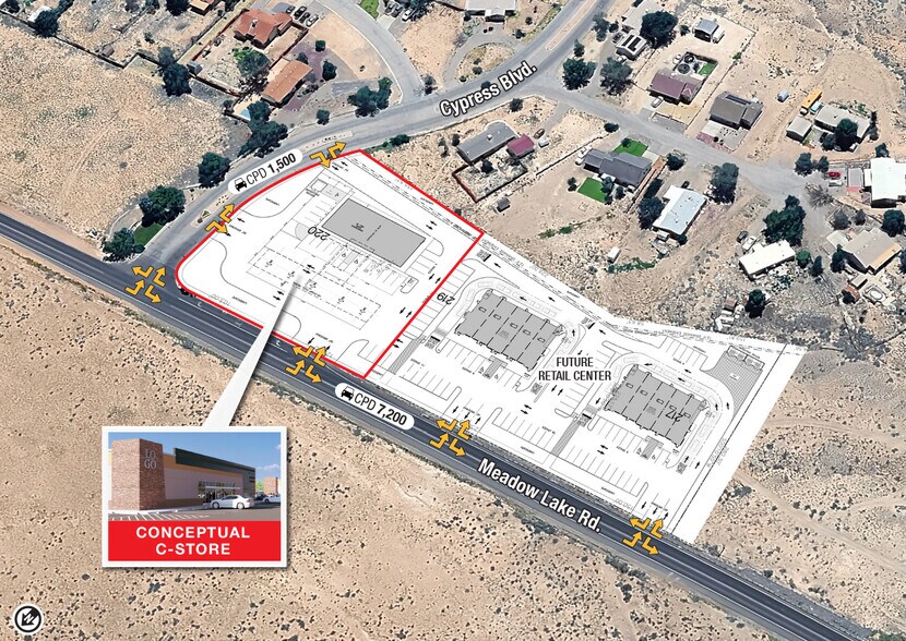 More Photos Of SWC Meadow Lake Rd & Cypress blvd, Los Lunas Land For Sale