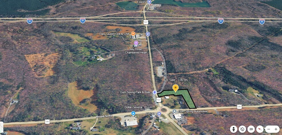 More Photos Of Lot 95 Broad Street Rd @ Cross County Rd, Gum Spring Land For Sale