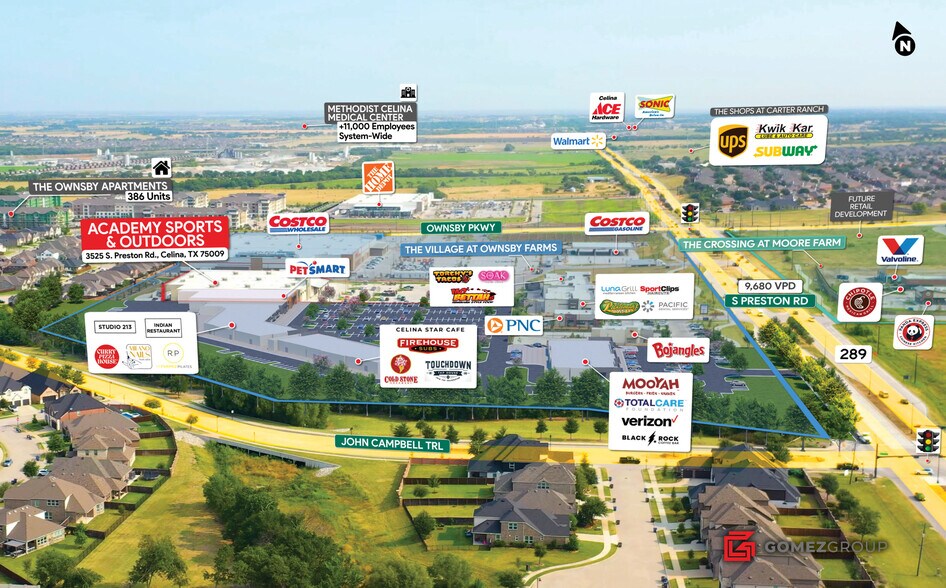 More Photos Of 3525 S Preston Rd, Celina General Retail For Sale