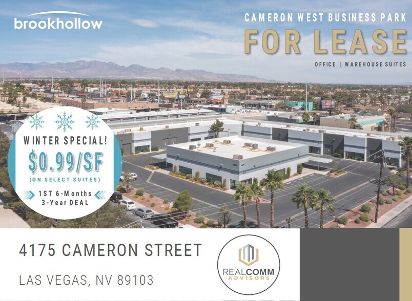 Primary Photo Of 4175 Cameron St, Las Vegas Light Manufacturing For Lease