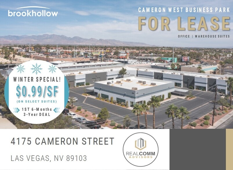 More Photos Of 4175 Cameron St, Las Vegas Light Manufacturing For Lease