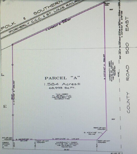 More Photos Of 4998 E CR 67, Anderson Land For Sale