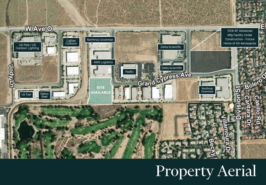 Primary Photo Of Legacy Ln & Grand Cypress Ave, Palmdale Land For Sale