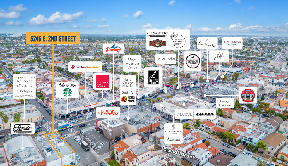 More Photos Of 5242-5246 E 2nd St, Long Beach Restaurant For Lease