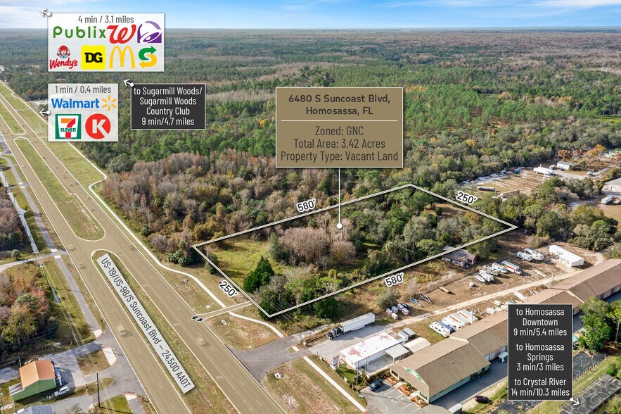 More Photos Of 6480 S Suncoast Blvd, Homosassa Land For Sale
