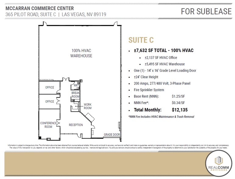 More Photos Of 365 Pilot Rd, Las Vegas Warehouse For Lease
