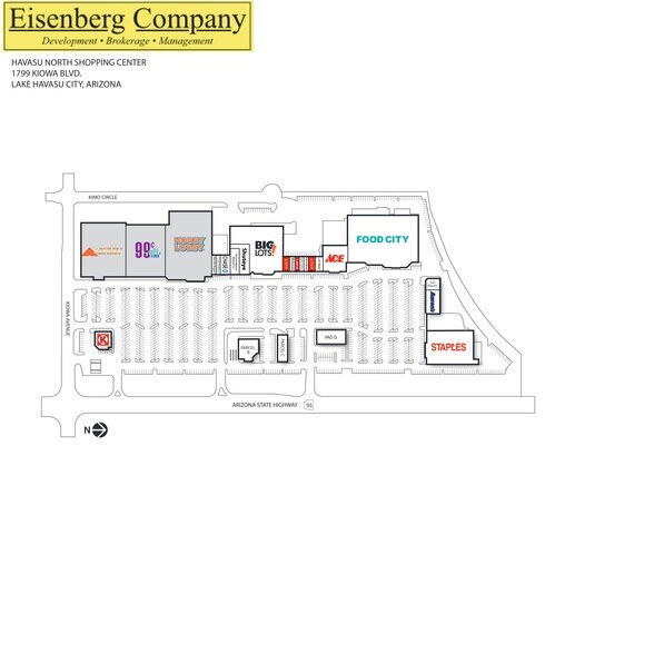 More Photos Of 1799 Kiowa Ave N, Lake Havasu City Storefront For Lease