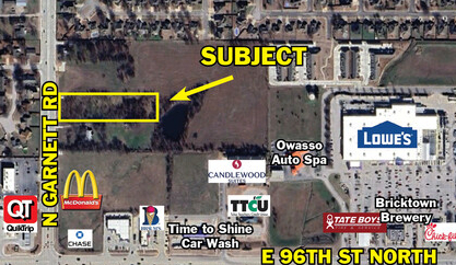 Primary Photo Of 9721 N Garnett Rd, Owasso Land For Sale