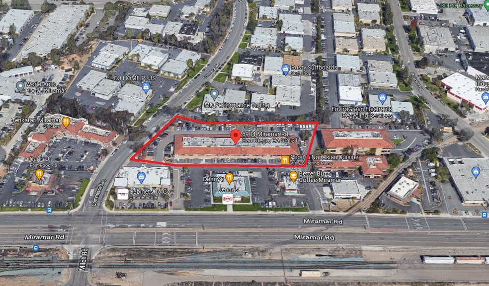 More Photos Of 6904 Miramar Rd, San Diego Storefront For Lease