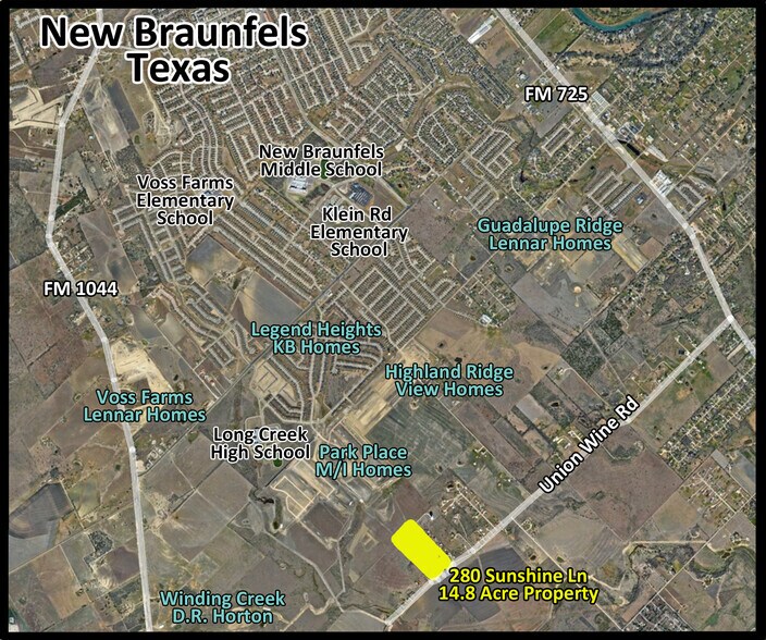 More Photos Of 280 Sunshine Ln, New Braunfels Land For Sale